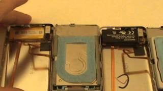 iPod Classic Hard Drive Replacement Tutorial Red X 80gb 120gb 160gb | GadgetMenders.com