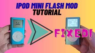 How to Flash Mod a BROKEN iPod Mini for CHEAP! (SD Card + Battery Upgrade Tutorial)