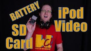 iPod Video Micro SD Card Upgrade, Battery Replacement, and Rockbox Installation